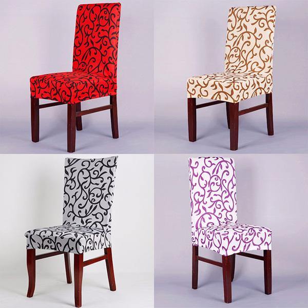 Honana WX-912 Elegant Spandex Elastic Stretch Chair Seat Cover Computer Dining Room Wedding Decor - MRSLM