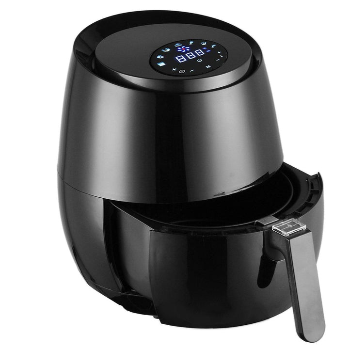 1400W 5.2L Multi-Purpose Eletric Deep Air Fryer Temperature Control Oil Free LCD Touch Screen - MRSLM