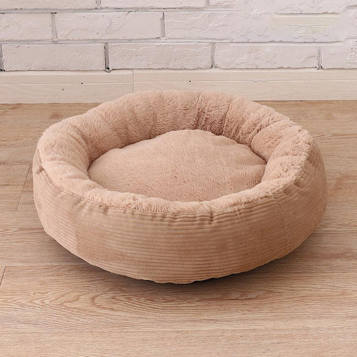 3 Colors Anti-scratch Winter Warm Pet Bed Kennel Dog Cat Soft Plush Nest Pet Bed - MRSLM