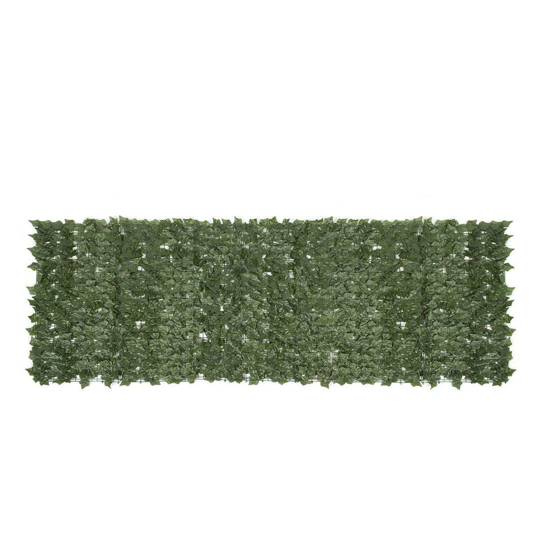 1*3m Artificial Ivy Leaf Fence Green Garden Yard Privacy Screen Hedge Plants Decorations - MRSLM