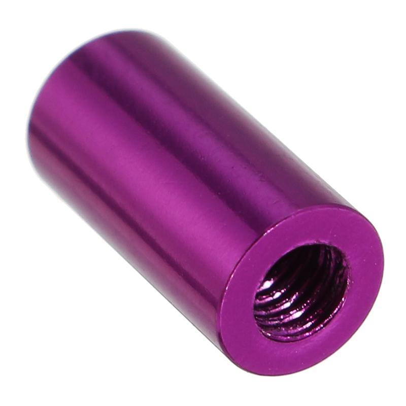 Suleve™ M3AR8 M3 Aluminum Alloy Standoff Studs 10-35mm Purple Round PCB Board Standoffs 10pcs - MRSLM