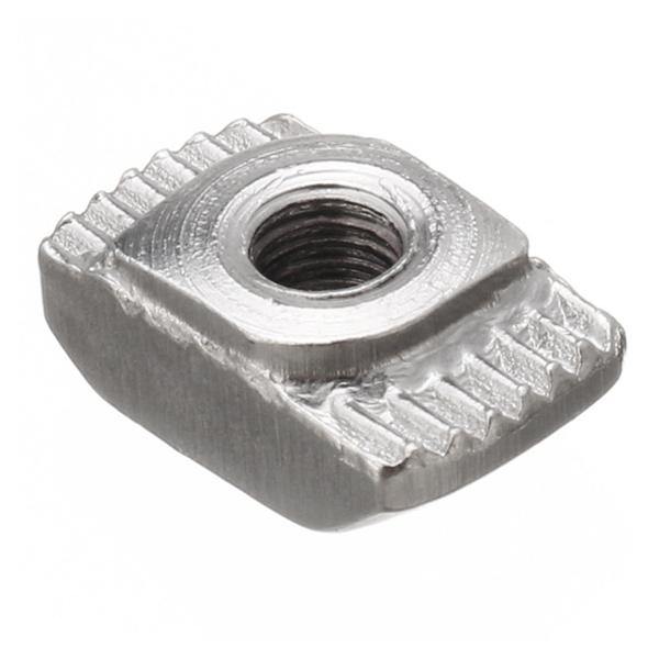 Drillpro 50pcs M3 T Sliding Nut Zinc Plated Carbon Steel T Sliding Nut for 2020 Aluminum Profile - MRSLM