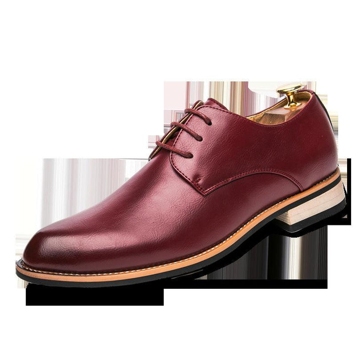 Breathable Casual Men's Leather Shoes - MRSLM