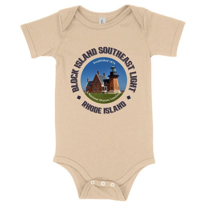 Baby Jersey Block Island Onesie - Rhode Island Onesies - MRSLM