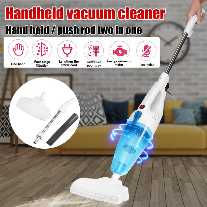 600W Stick Handheld Vacuum Cleaner 8500Pa Powerful Suction Lightweight for Home Hard Floor Carpet Car Pet - MRSLM