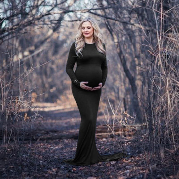 Women's Long Maternity Dress