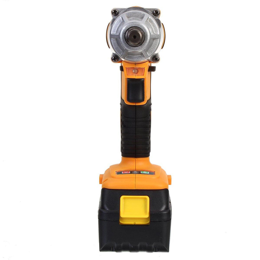 12000mAh 320Nm Electric Powerful Cordless Impact Wrench LED Light Torque Drill Machine - MRSLM