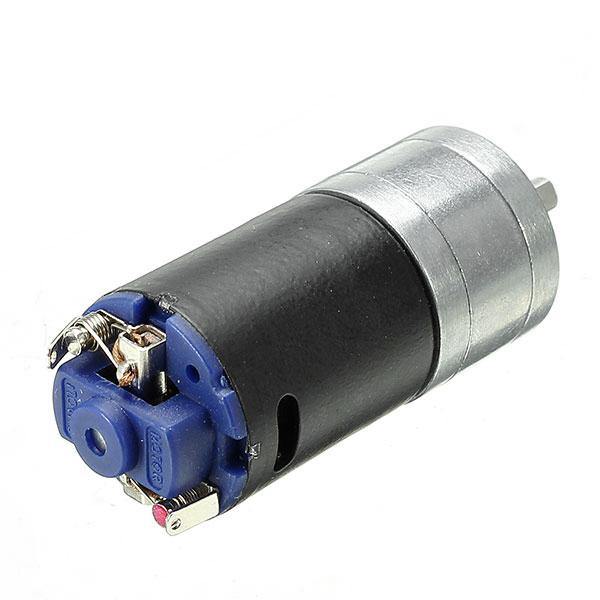 GM25-370 Motor DC 6.0/12.0V Black Brushed Motor 4mm Shaft Diameter Motor - MRSLM