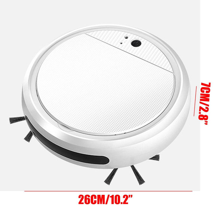 USB Smart Automatic Robotic Vacuum Cleaner UV Disinfection Sweeper Machine Edge Clean - MRSLM