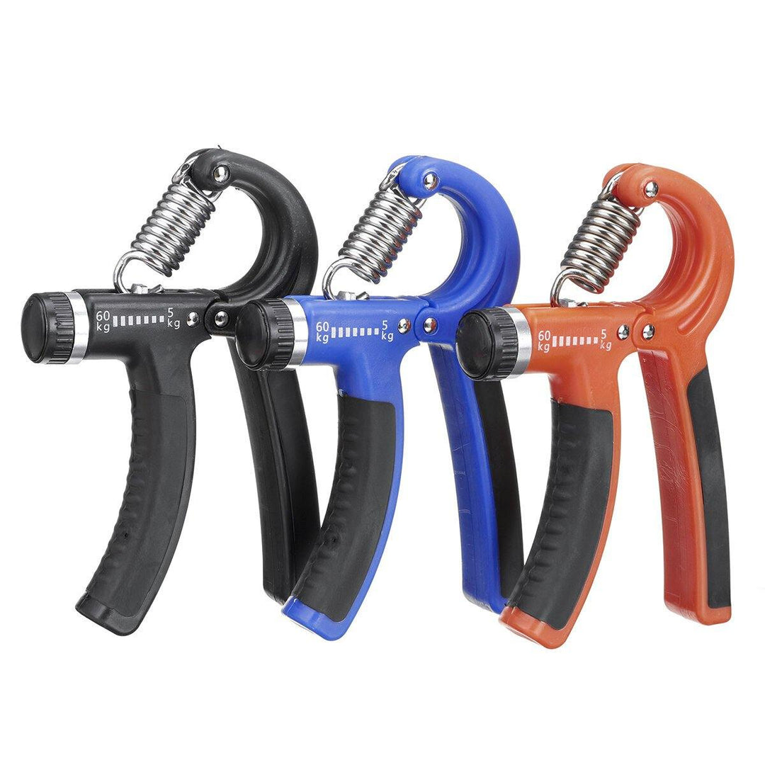 5pcs Hand Gripper Strengthener Set Wrist Finger Forearm Exercise Tools Resistance Grip Ball - MRSLM