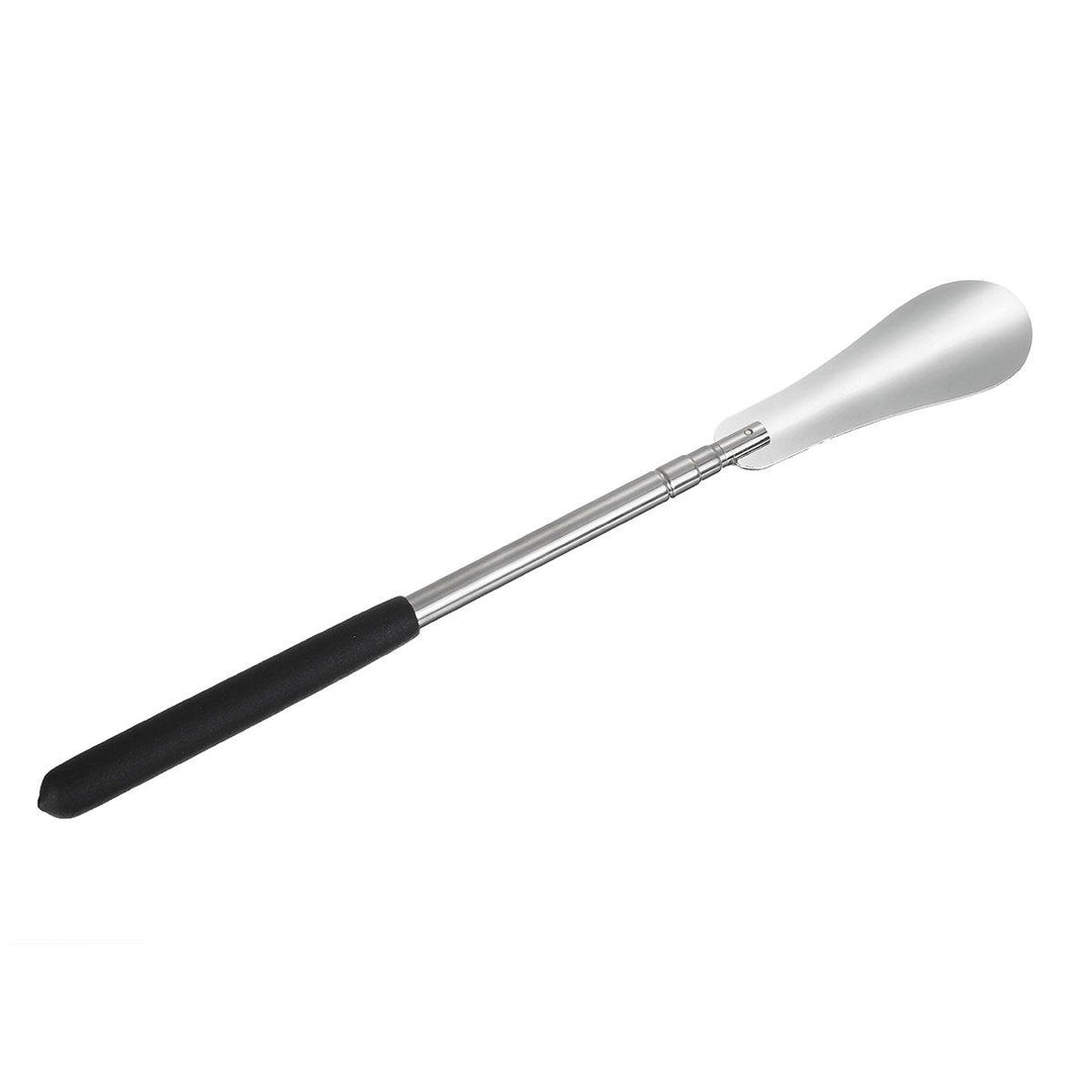 Long Shoe Horn Shoehorn Stainless Steel Metal Shoes Remover Retractable Long Shoe Horn - MRSLM