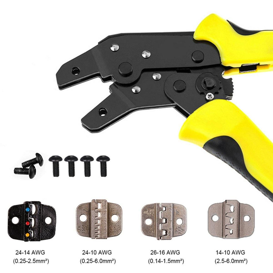 JX-D4301 Wire Crimpers Engineering Ratcheting Terminal Crimping Pliers Tool Set - MRSLM