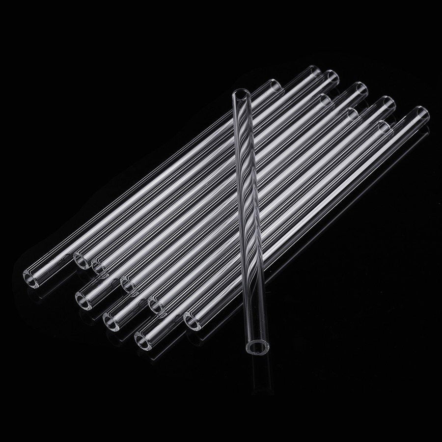 10Pcs Thick Wall Borosilicate Glass Blowing Tube 150mm x 7mm x 1.5mm - MRSLM