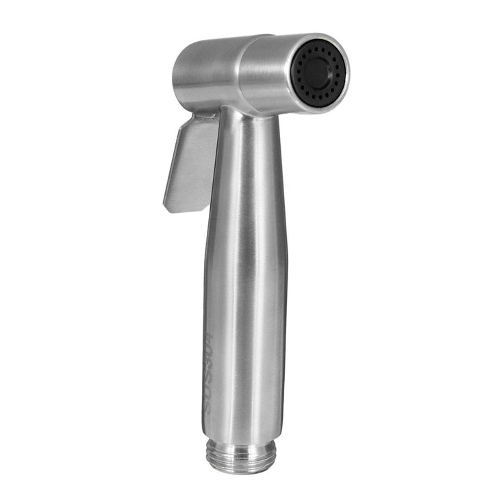 Stainless Steel Homemade Bidet Sprayer Brushed Nickle Handheld Shattaf Bidet Diaper Cloth Sprayer Shower Head - MRSLM