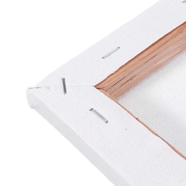 10Pcs White Blank Square Artist Canvas for Canvas Oil Painting Wooden Board Frame For Primed Oil Acrylic Paint - MRSLM