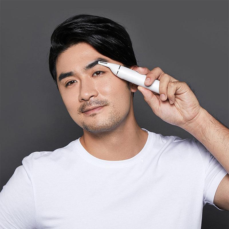 SOOCAS Nose Hair Trimmer Eyebrow Clipper Sharp Blade Cordless Nasal Cleaner from Ecosystem - MRSLM