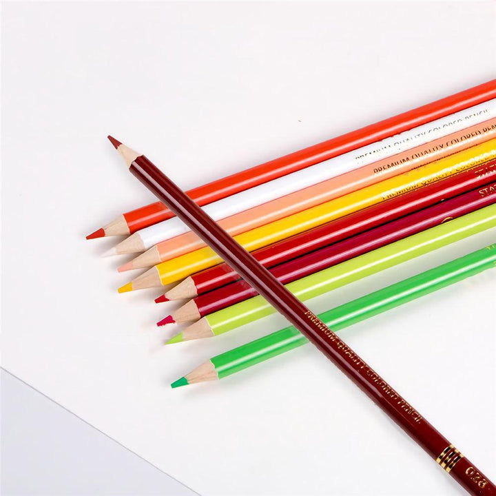 120/150/180 Colors Color Drawing Pencil Set Oil Colored Lead Painting Art Kit Stationery Students for Painting Beginner - MRSLM