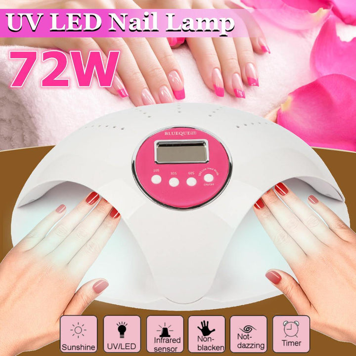 Timing Nail Polish Nail Dryer Machine Automatic Induction Led Nail Light - MRSLM