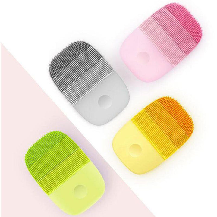 inFace Electric Deep Facial Cleaning Massage Brush Sonic Face Washing IPX7 Waterproof Silicone Face Cleanser - MRSLM