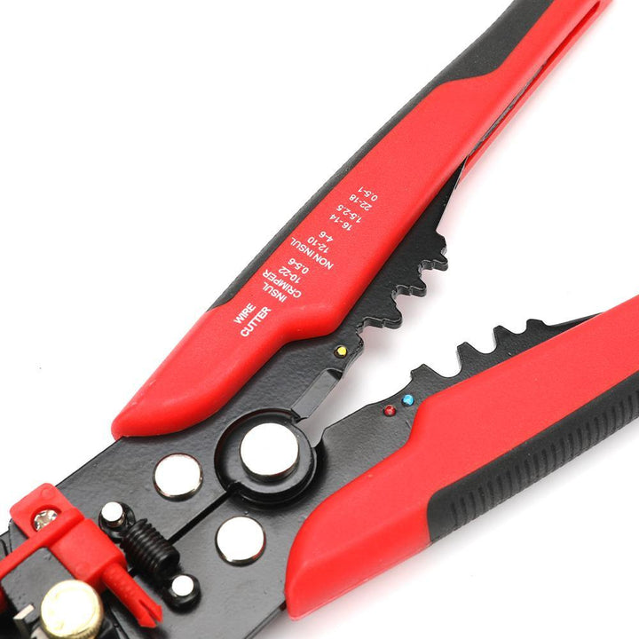 8" Self-Adjustable Automatic Cable Wire Crimper Crimping Stripper Plier Cutter - MRSLM