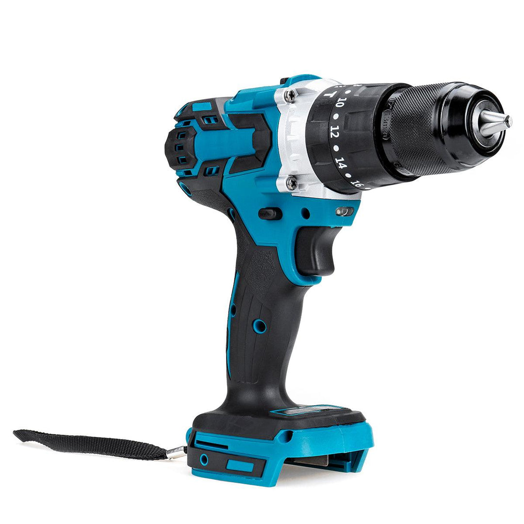 350N.m 3 In 1 Brushless Drill Brushless Impact Drill Driver Hammer Adapted To 18V Makita Battery - MRSLM