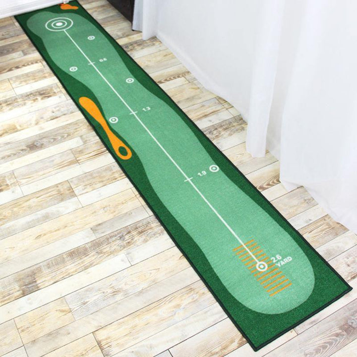 50*300cm Indoor/Outdoor Golf Practice Putting Mat Golf Putting Trainer Anti-Slip Golf Putting Mat - MRSLM