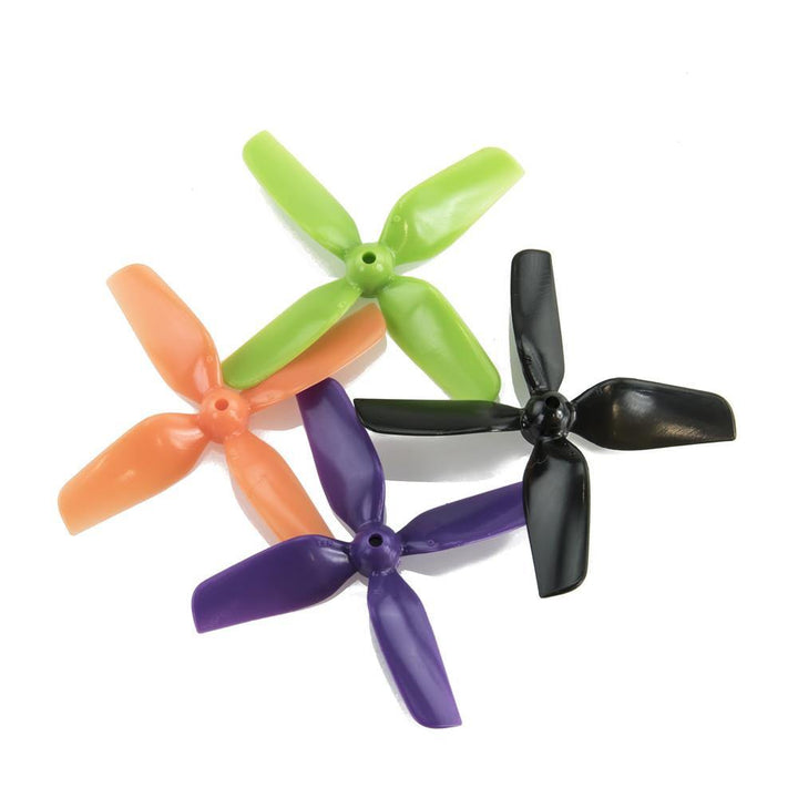 HQProp Micro Whoop Prop 1.6X1.6X4 40mm 1mm/1.5mm Shaft 4-blade Propeller For FPV Racing RC Drone - MRSLM