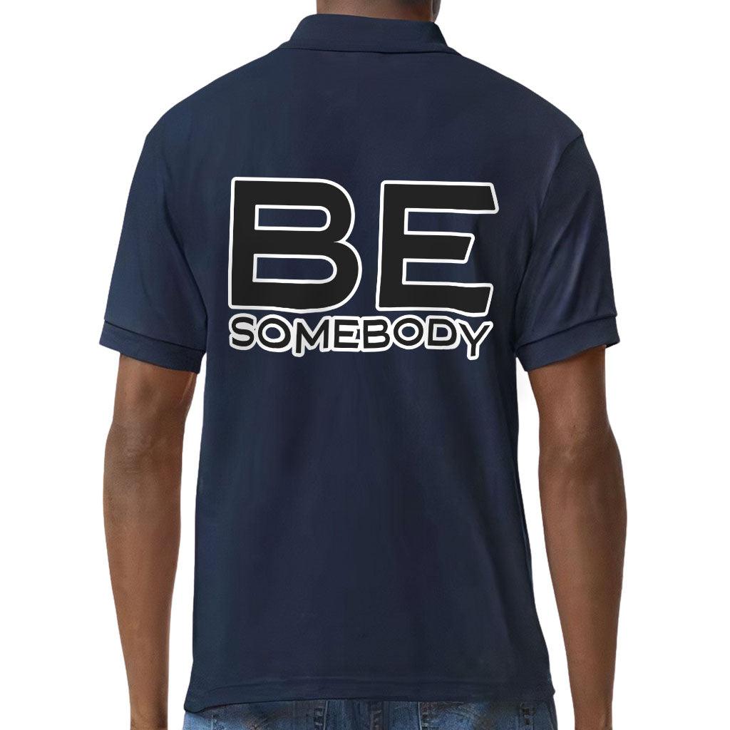 Be Somebody Jersey Sport T-Shirt - Motivational T-Shirt - Cool Printed Sport Tee - MRSLM