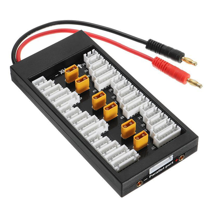 Amass XT30 Plug 2S-6S 40A Lipo Battery Parallel Charging Board for IMAX B6 UN A6 - MRSLM