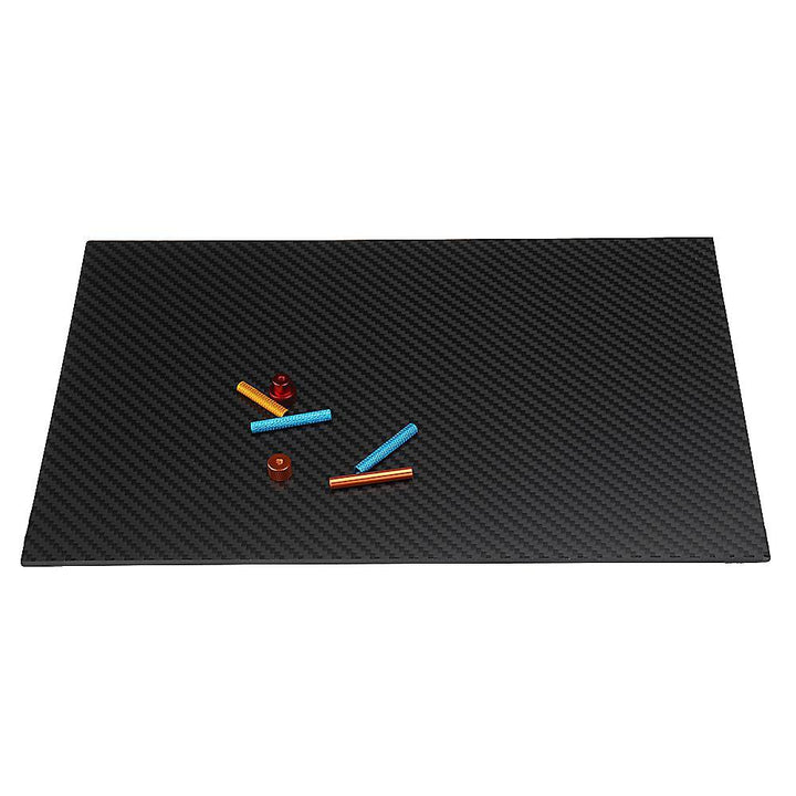 200X300mm 3K Carbon Fiber Board Carbon Fiber Plate Twill Weave Matte Panel Sheet 0.5-5mm Thickness - MRSLM