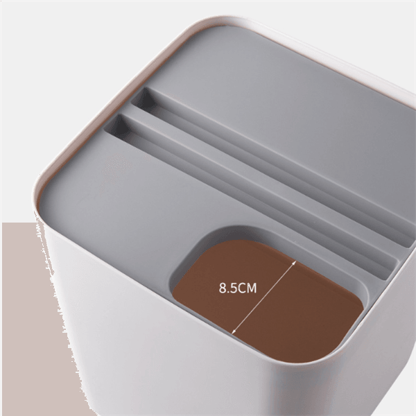 Kitchen Trash Can Recycle Bin Stacked Sorting Trash Bin Household Dry And Wet Separation Waste Bin Rubbish Bin for Bathroom - MRSLM