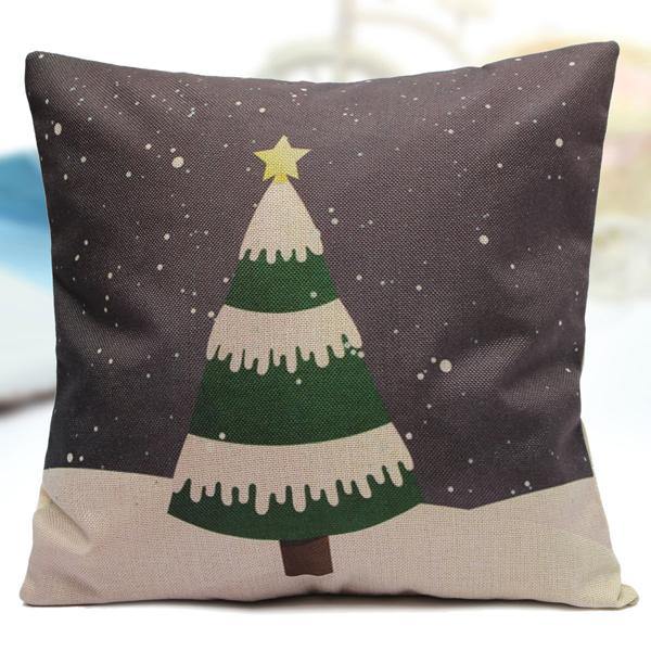 Christmas Candy Series Pillow Cases Home Sofa Square Cushion Cover - MRSLM