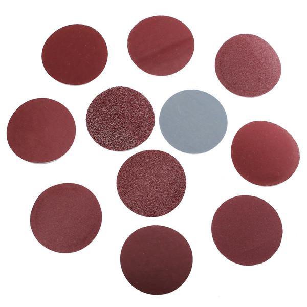 100pcs 2 Inch 50mm Sander Disc 80 to 3000 Grit Sanding Polishing Pad Sandpaper - MRSLM