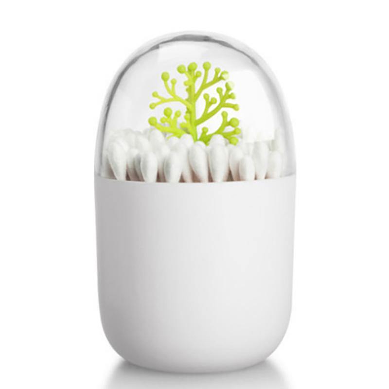 Animal Plant Multifunctional Dustproof Storage Box Cartoon Cotton Swab Box - MRSLM