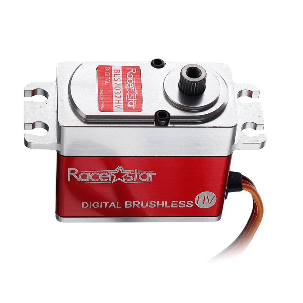 3PCS Racerstar BLS7032HV 180° 32KG Brushless Digital Servo For 600/650/700 Swashplate RC Helicopter Airplane Car Robot - MRSLM