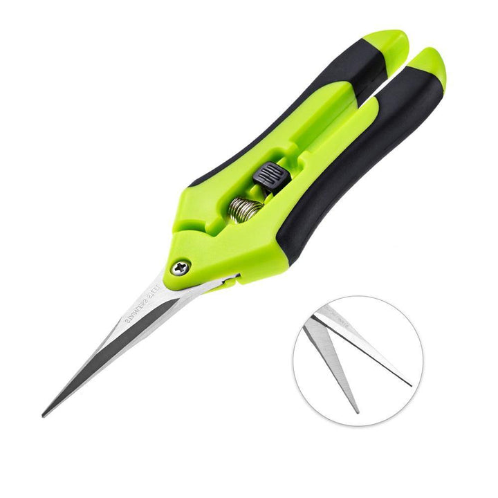 Garden Pruning Shears Trimmer Stainless Steel Pruning Tools Handheld Pruner Cutter Picking Weed Fruit Household Potted Branches - MRSLM