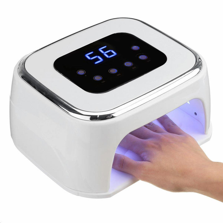 9W Bluetooth Audio 42LED Nail Lamp Sensor Timing with Screen Display - MRSLM