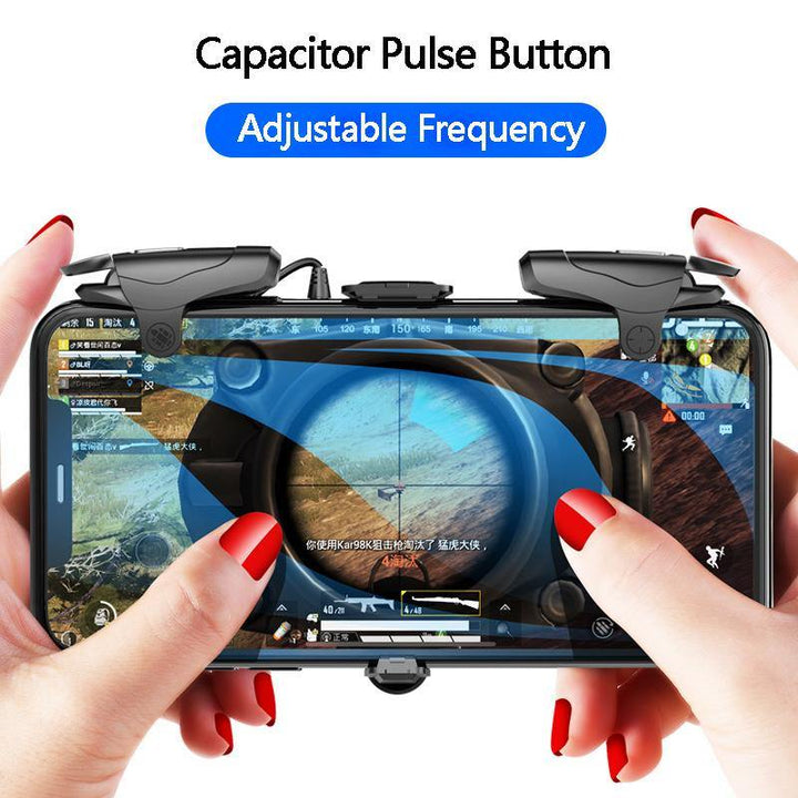 Gamepad Joystick Alloy Mobile Gamepad Button Shooter Controller - MRSLM