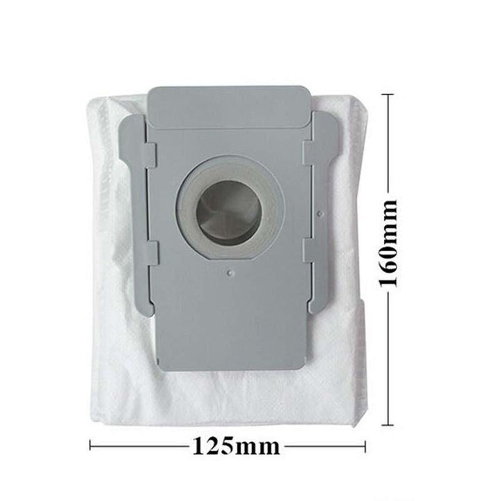 9pcs Replacements for iRobot Roomba i7 Vacuum Cleaner Parts Accessories 8*Dust Bags 1*Silicone Baffle - MRSLM