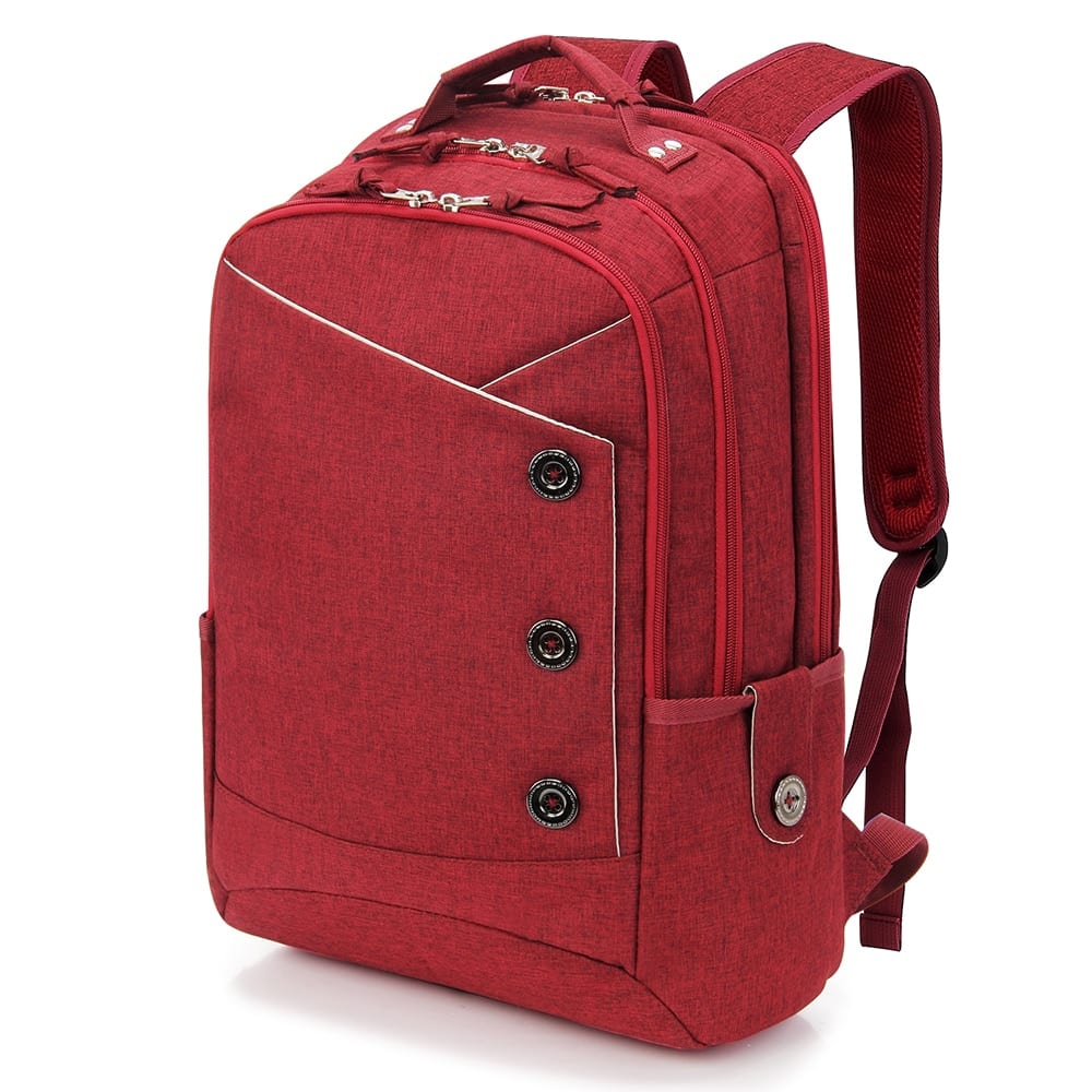 Rivet Detail Laptop Backpack