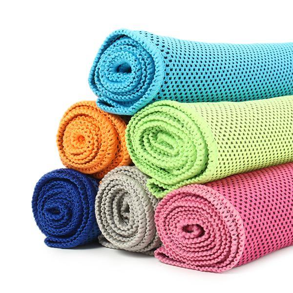 30x100cm Microfiber Super Absorbent Summer Cold Towel Sports Beach Hiking Travel Cooling Washcloth - MRSLM