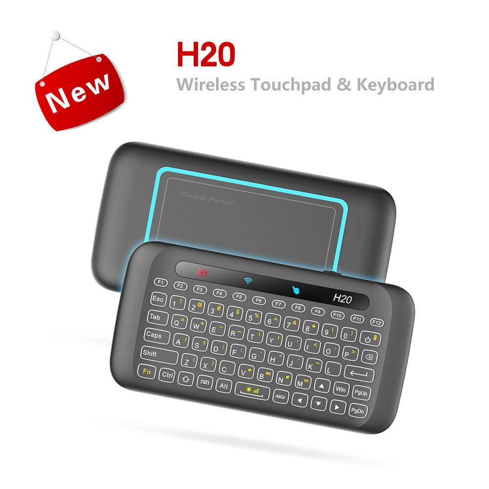 H20 Touch Keyboard Double-sided Mini Wireless Keyboard (Black USB) - MRSLM