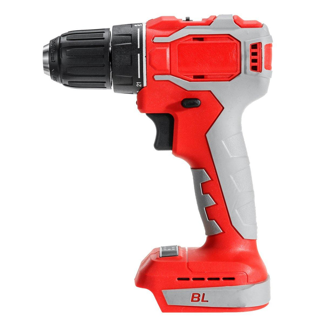 1800rpm 1/2" Cordless Electric Drill Screwdriver with LED Working Light 21+1 Stage Setting Mode - MRSLM