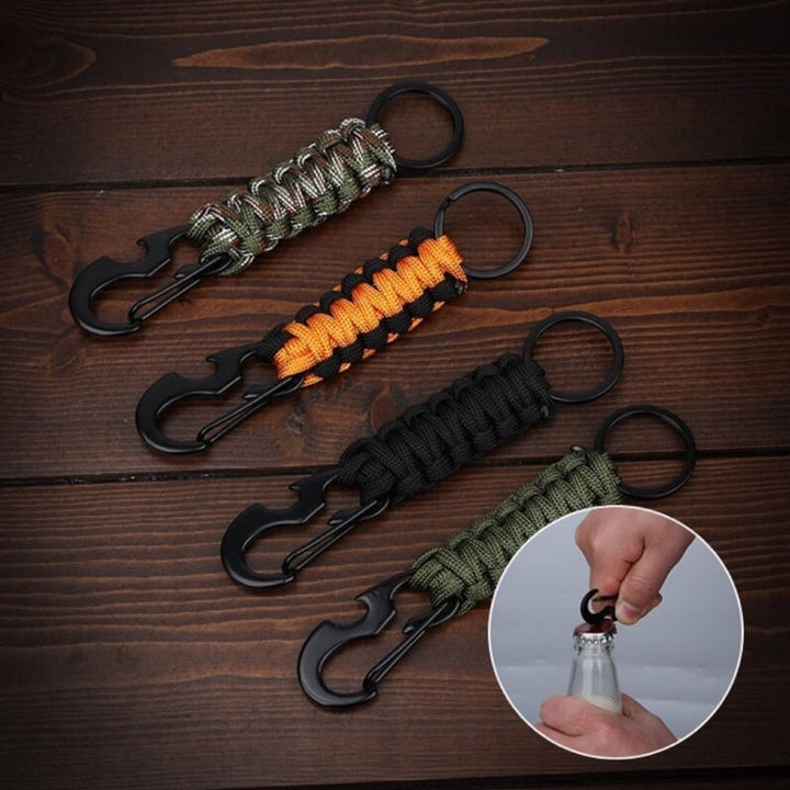 Rope Carabiner Hook Key Chain