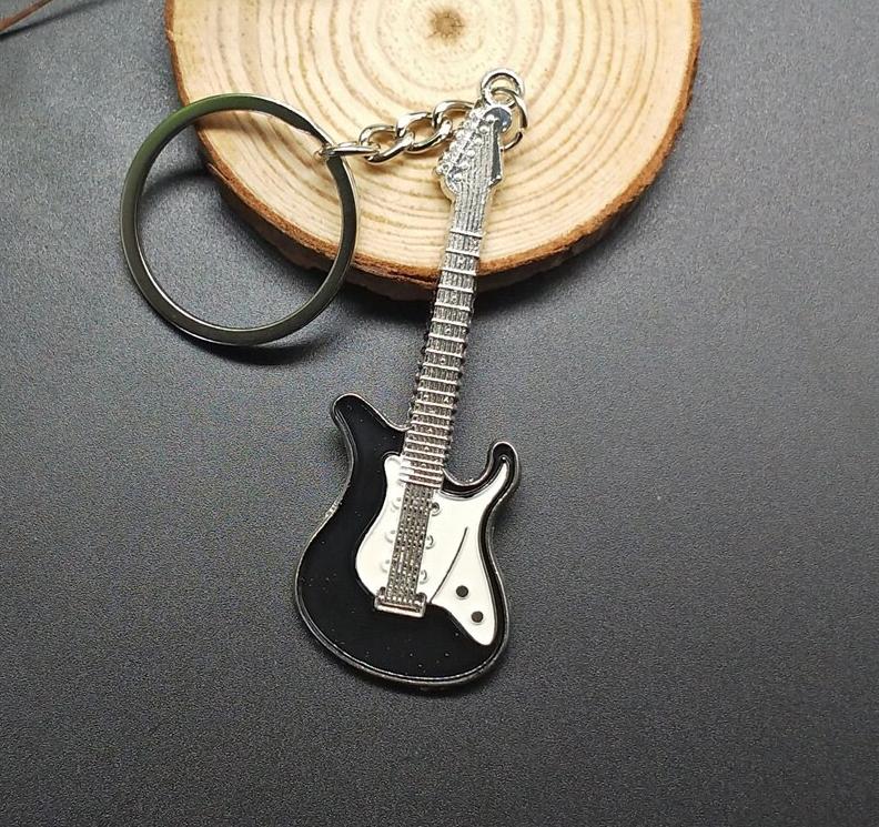 Guitar Key Chain For Car