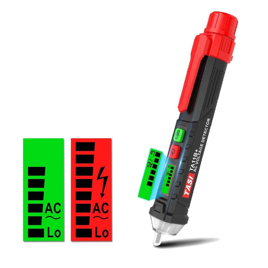 AC Non-Contact LCD Electric Voltage Tester Pen 12-1000V Detector Tester Alarm - MRSLM