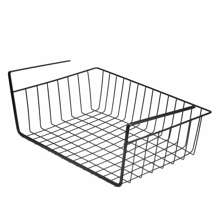 Under Shelf Storage Hanging Rack Kitchen Holder Basket Table Cabinet Organizer - MRSLM