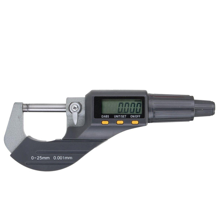 LCD Electronic Digimatic Micrometer Professional 0-25mm Outside 0-1inch/0.00005inch - MRSLM