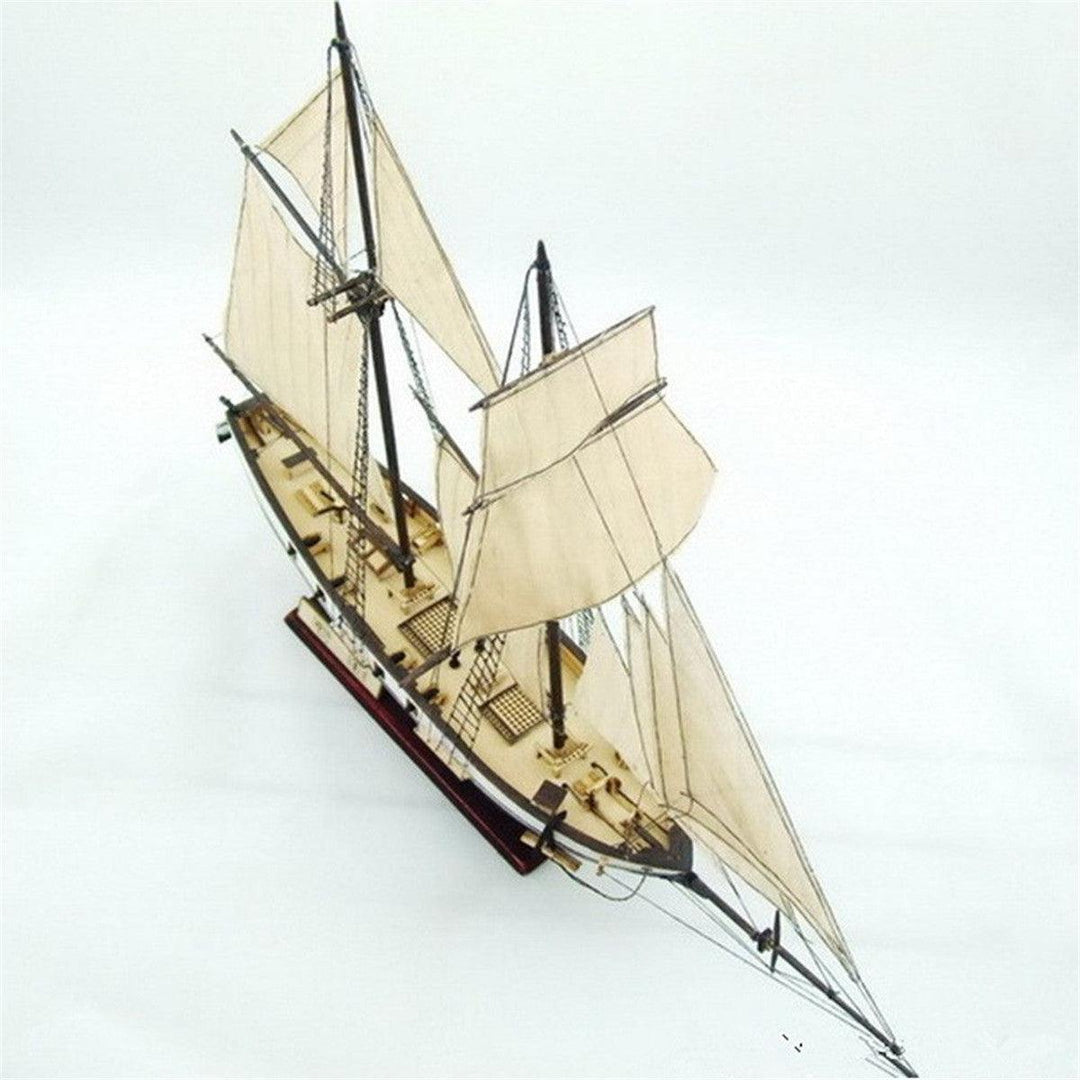 380x130x270mm DIY Ship Assembly Model Kits Classical Wooden Sailing Boats Scale Model Decoration - MRSLM