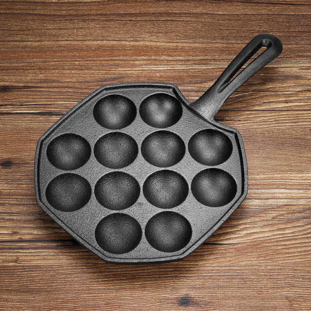 Takoyaki Grill Pan Nonstick Cooking Plate Pancake Puffs Octopus Ball Maker Mold - MRSLM